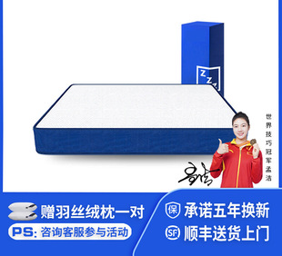 Latex Simmons Memory Foam Compressed Roll Box Mattress Cushion Home Independent Spring Mattress Thickness 20