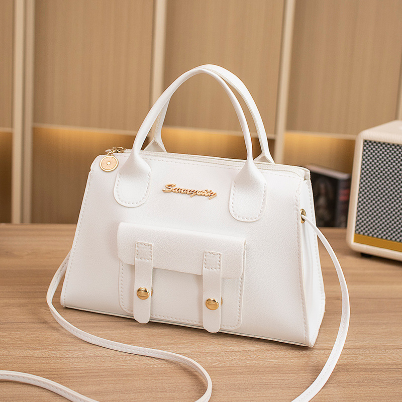 Bolso de mujer 2023 nuevo estilo coreano de moda hermosa simple bolso de hombro de diseño de nicho image 7