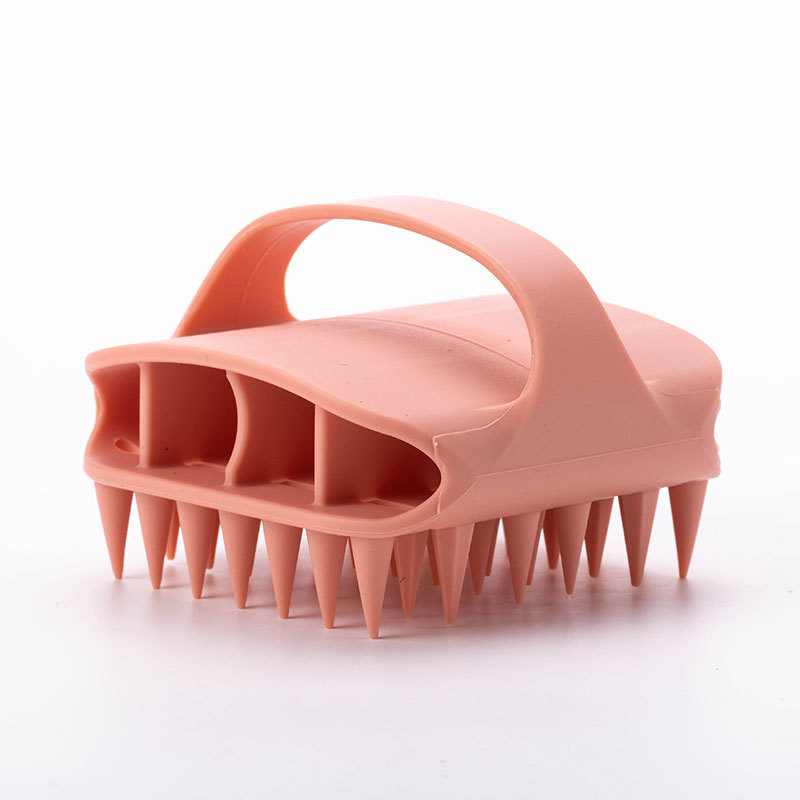 Suministro de fuente de champú de silicona, cepillo, champú, masaje, peine, champú, artefacto, limpieza del cuero cabelludo para hombres y mujeres, peine de champú antipruriginoso