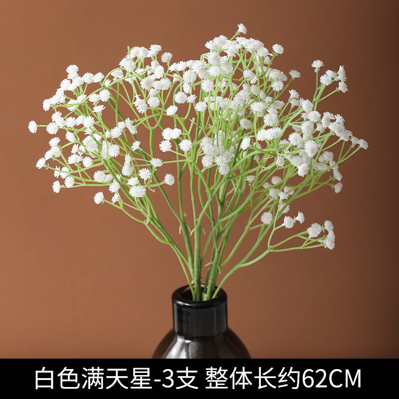 Rosas flores de imitación nuevo ramo de flores de plástico flor ornamentos decoración flor de boda ramo de flores falsas