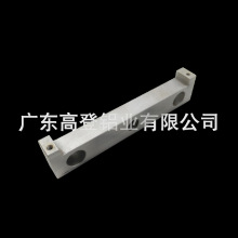 定制加工臭氧发生器散热铝型材 铝合金臭氧管散热器供牙打孔氧化