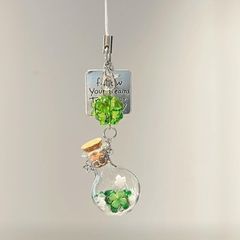 幸運なあなた手作りビーズ携帯電話チェーン小さな新鮮なバッグカメラペンダントキーホルダー携帯電話チェーンペンダント