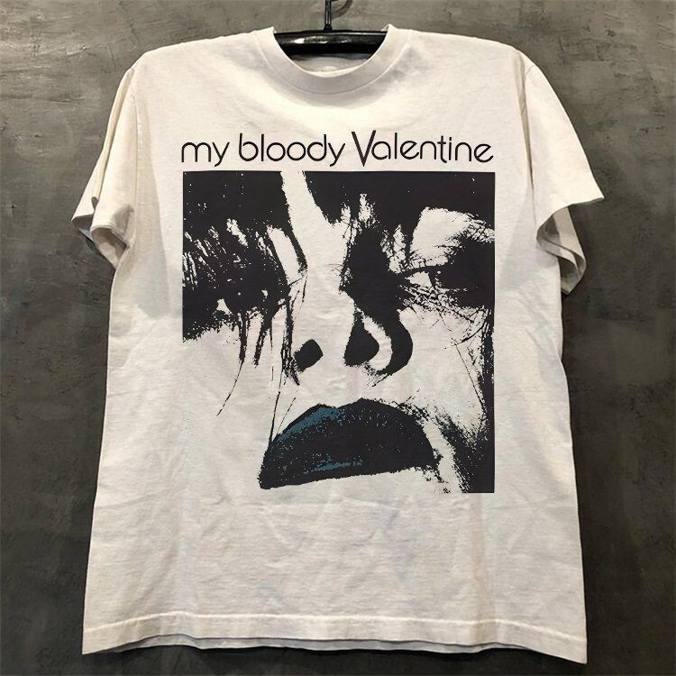 My Bloody Valentine American-Style Trendy Short-Sleeve T-Shirt with a Rock Vibe