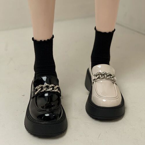 White lace socks women's mid-calf Mary Jane shoes fungus socks ins trendy versatile jk Japanese socks wholesale