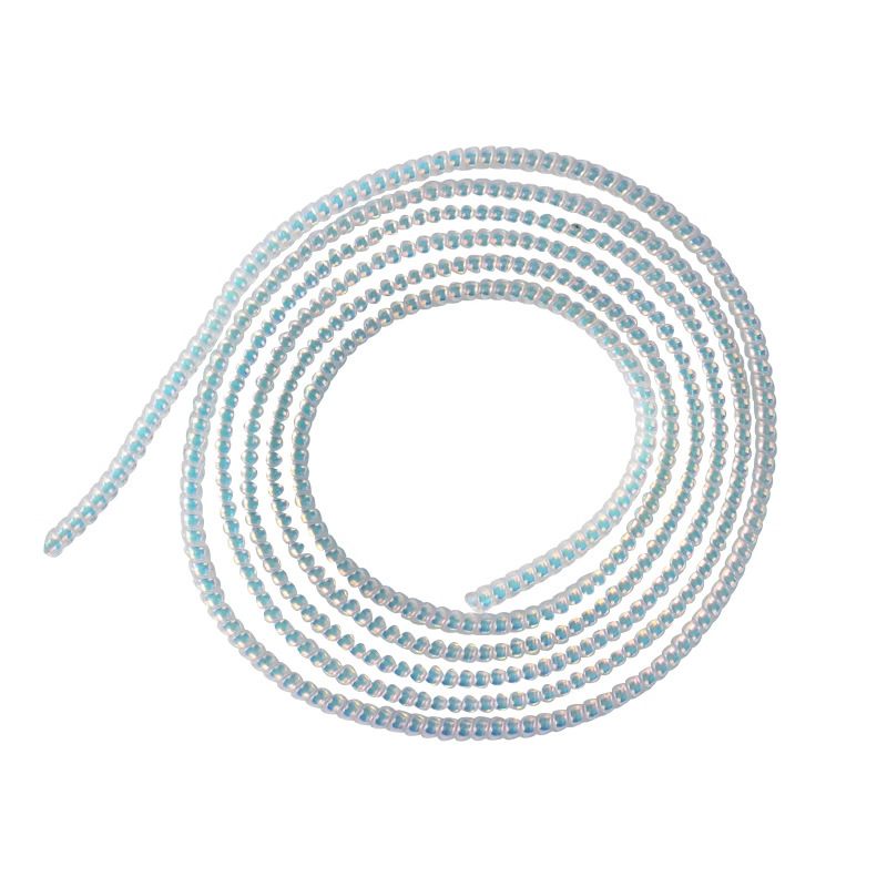 1.4m cable de datos galvanizado láser creativo cable de carga de teléfono celular cable de protección de auriculares enrollador de cable general image 6