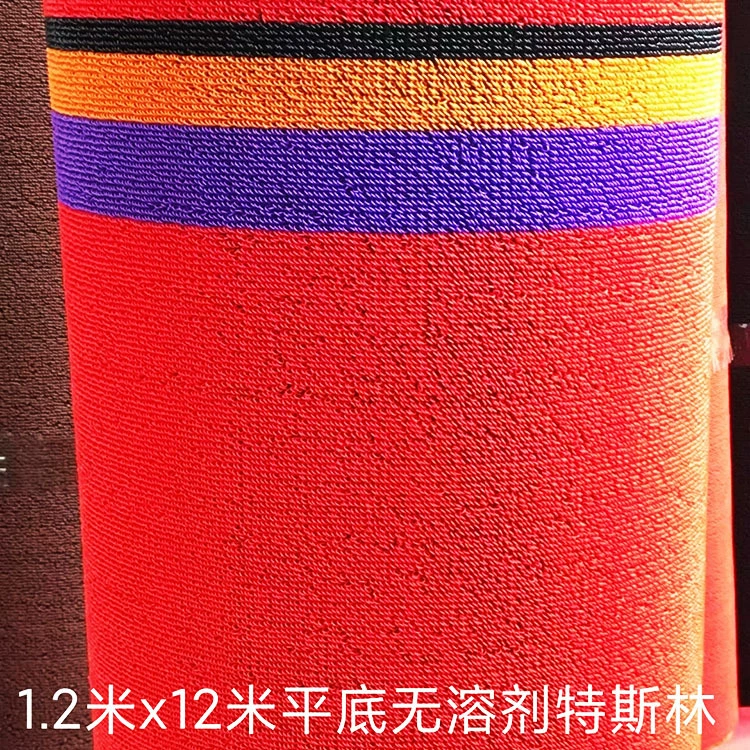 Универсальный автомобильный коврик шириной 1.2m x 12m с плоской резиновой основой Snowy Без растворителей Textilene Comfort Silk