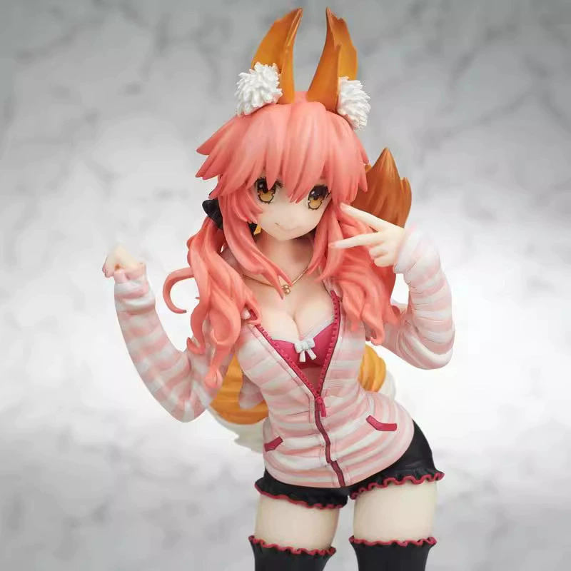 2D Fate/EXTRA CCC Кастер Обычный образ Тамамое Звериные уши Повседневная одежда Фигуры Украшения