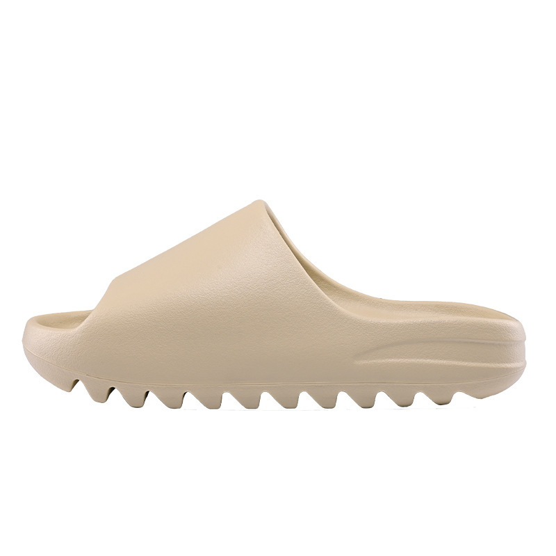 莆田椰子拖鞋yeezy一字拖slide米棕踩屎感防滑暖沙黄外穿男女鞋潮|undefined