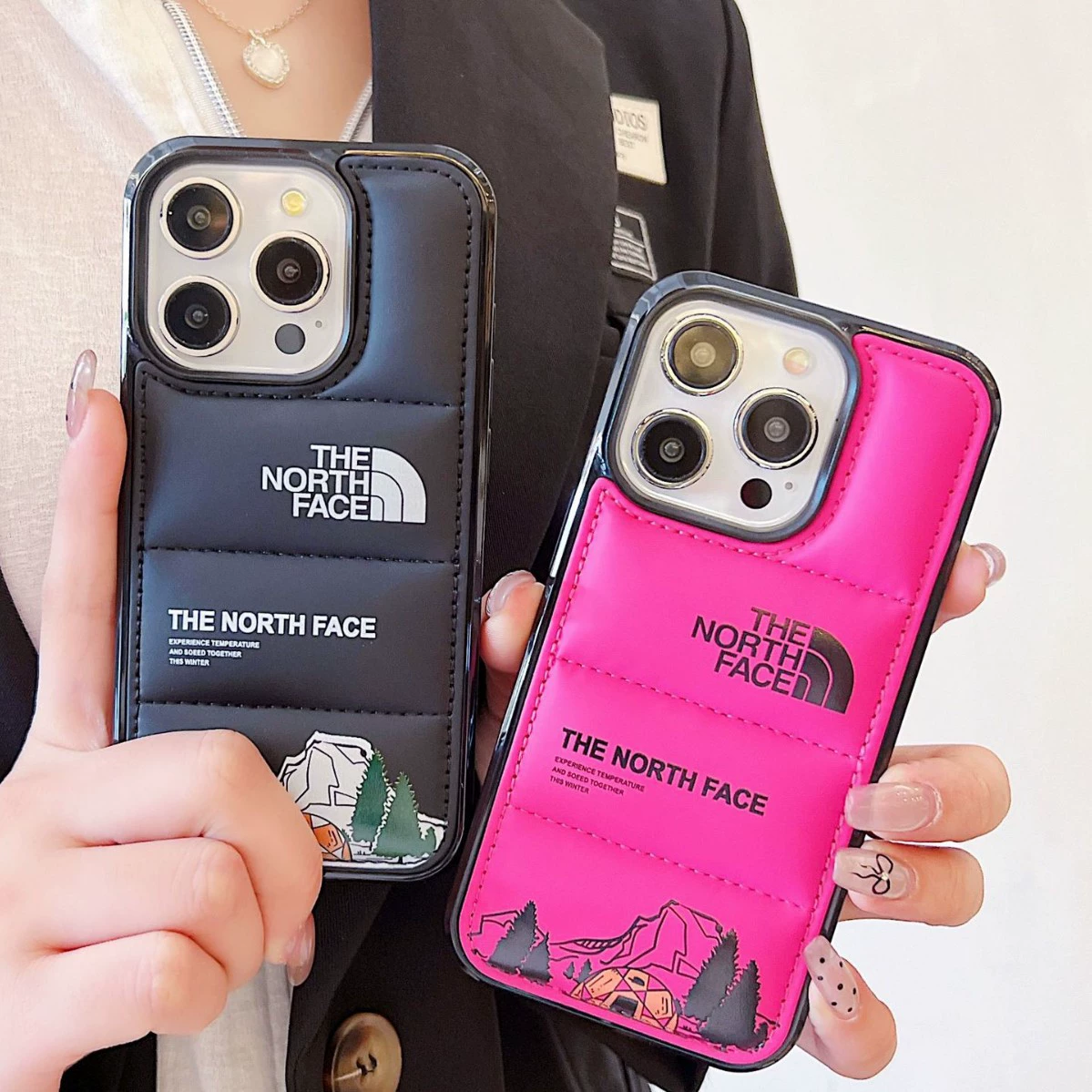 Apple, (Cross-border trading), iPhone16, трёхмерный совместимый чехол, интернет‑звезда, 16promax, 14promax, 13promax