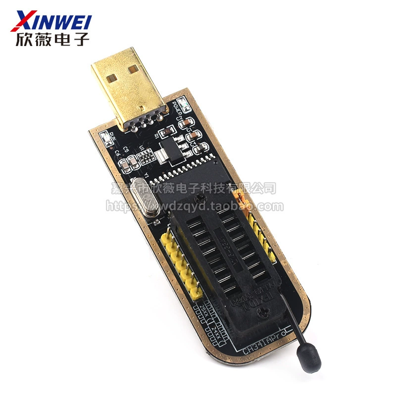 Тухао Джин CH341A/B Программатор USB материнская плата маршрутизация BIOS/FLASH/24/25 регистратор записывающий сжигатель сжигатель запись
