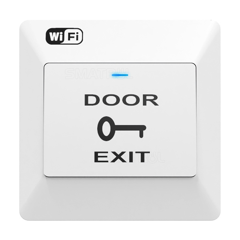 スマートホーム WiFi アクセス制御スイッチ Tuya APP 音声リモコンボタンタイプ自動リセットスイッチパネル|undefined