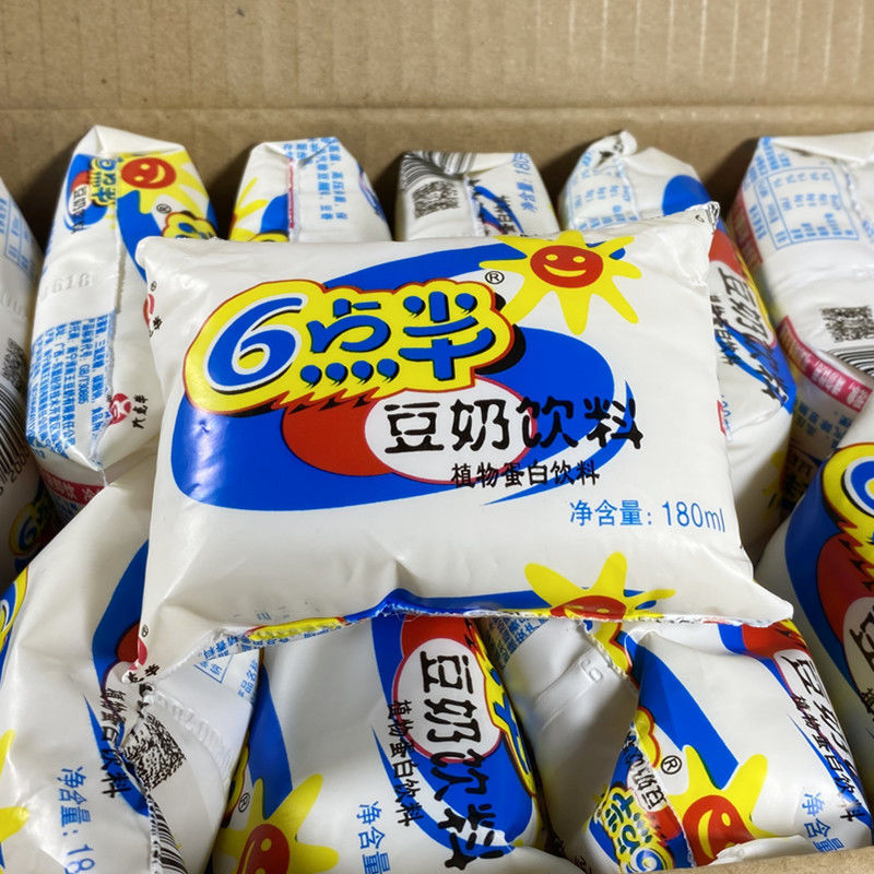 儿时饮料六点半豆奶回忆经典原味早餐奶豆浆/袋跨境电商包邮|undefined