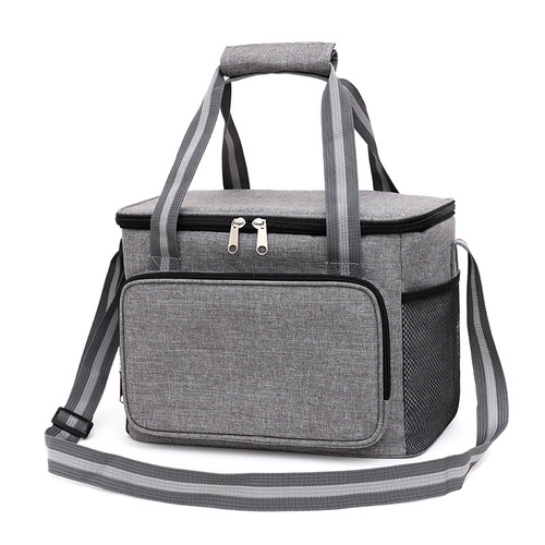 Cross-border hot selling portable Oxford cloth thermal bag wholesale outdoor ice bag large capacity lunch bag lunch box handbag