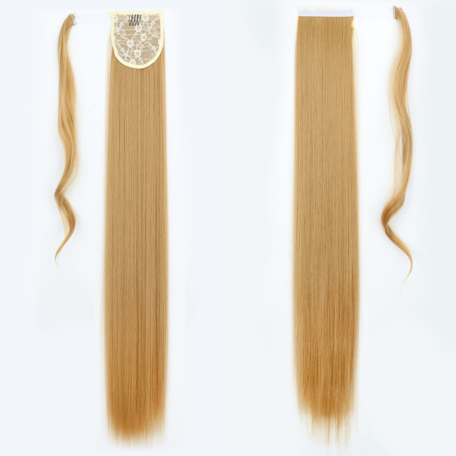 85CM larga seda de alta temperatura cabello recto cabello caballo fibra química caballo cabello