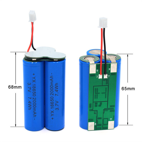 Inflame 18650 Lithium Batteries 11.1V 3 x 18650 Series Mini Fascia Gun Charging Battery Pack Direct Manufacturer Sale