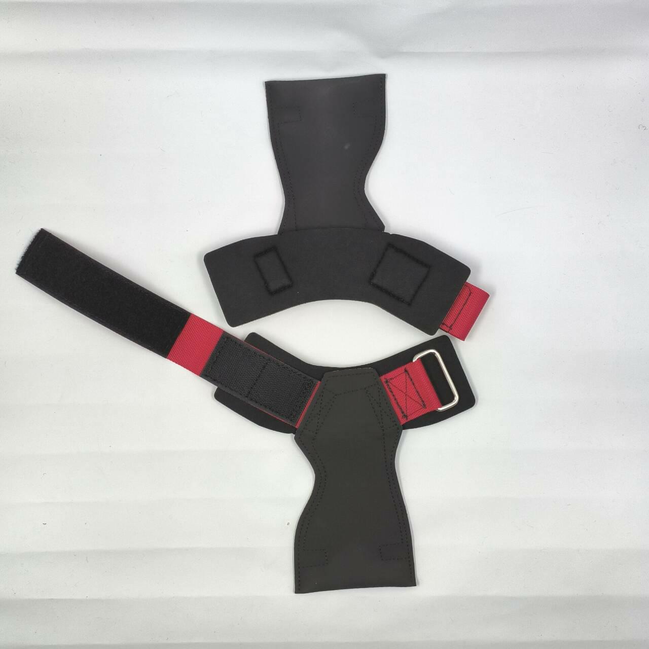 Levantamiento de pesas transfronterizo refuerzo de goma antideslizante protección de la palma con mancuernas duro pull-up fitness protección de la palma al por mayor