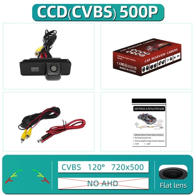 Suitable for Volkswagen Magotan reversing night vision camera car HD with integrated HD car camera rear view (Vehicle camera) - high-definition-ccd-cvbs-volkswagen-magotan-integrated