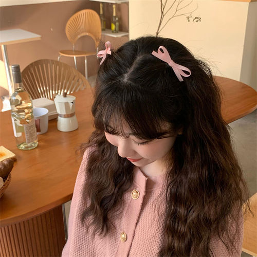 Japanese and Korean Sweet Butterfly Bow Hair Clip, Versatile Bangs Clip, Princess Hair Edge Clip, Girl Hair Accessory,  New Arrival