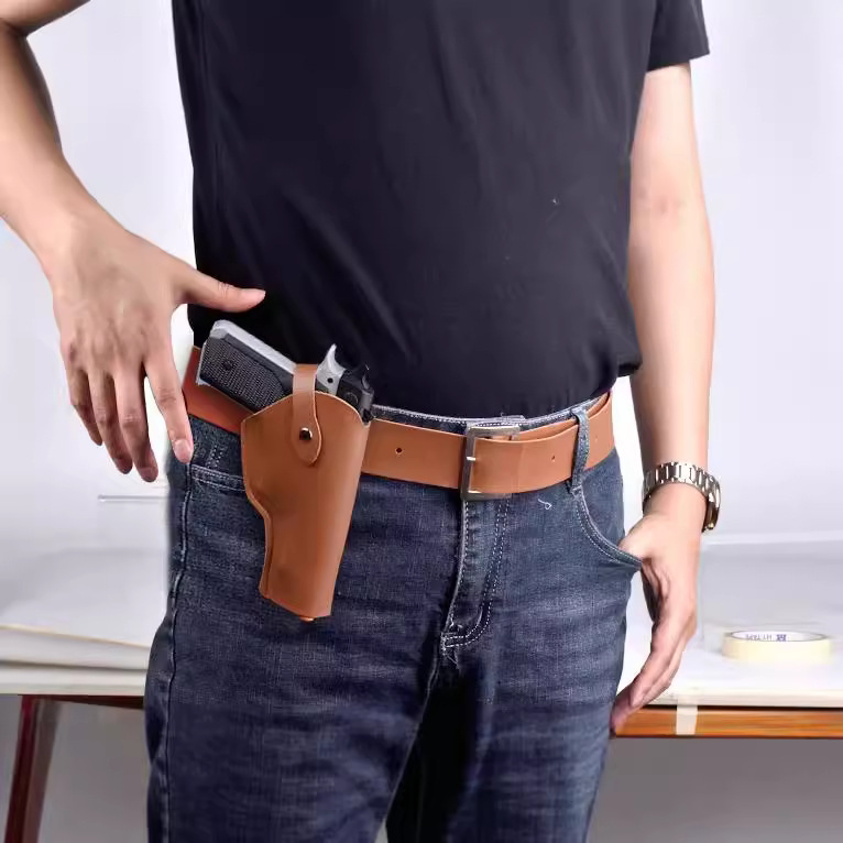 Juego de rol para niños pistola de juguete vaquero cinturón funda pistola cinturón funda