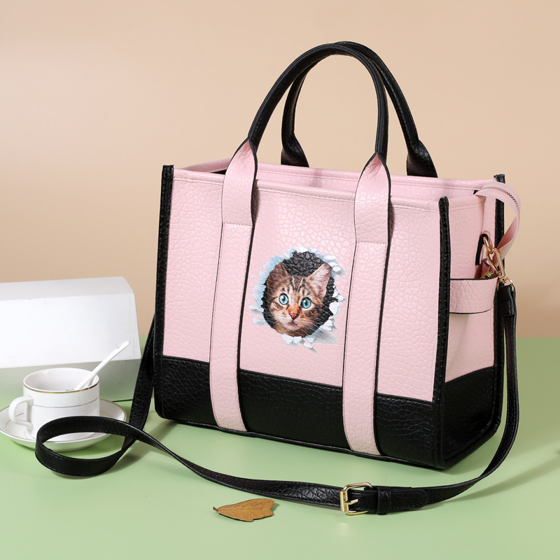 Cat Head Tote Bag 4