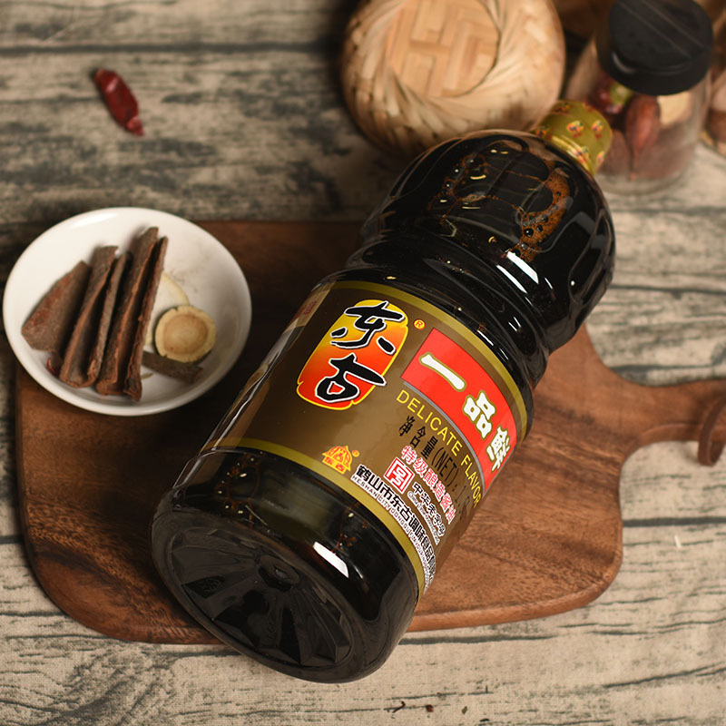 Donggu Yipin Fresh Soy Sauce 1.6L Soybean Brewed Soy Sauce Steamed Fish Bibimbap Soy Sauce Household Condiment Special Light Soy Sauce