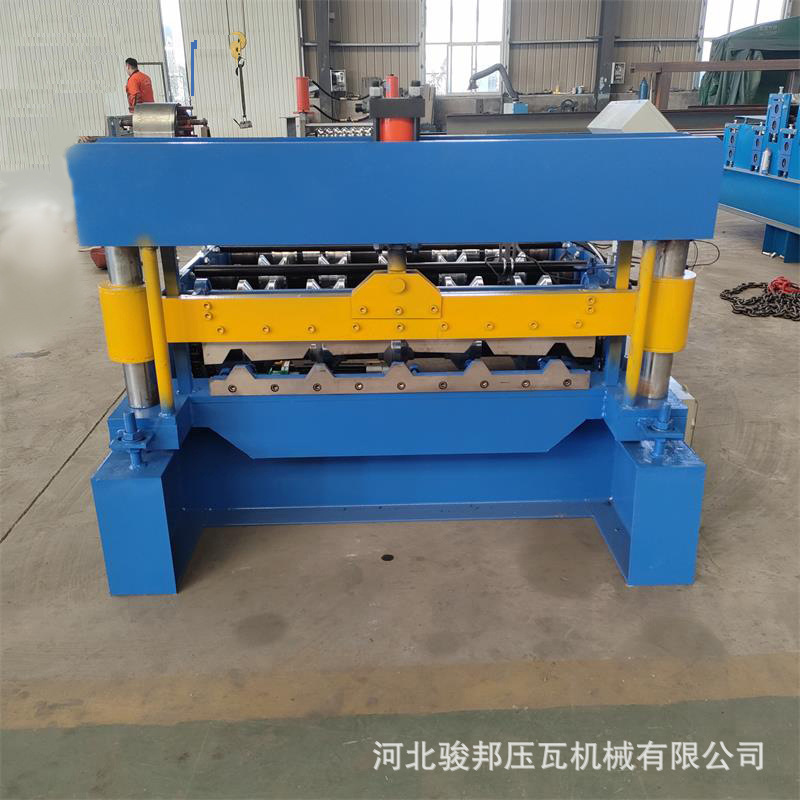 840 900型单层压瓦机选款定制不同规格双层彩钢压瓦机