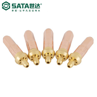 Sata/Sata Welding Tools 5 Sets of Propane Acetylene Cutting Nozzle 1 # Type 30 Type 100 31311-31326