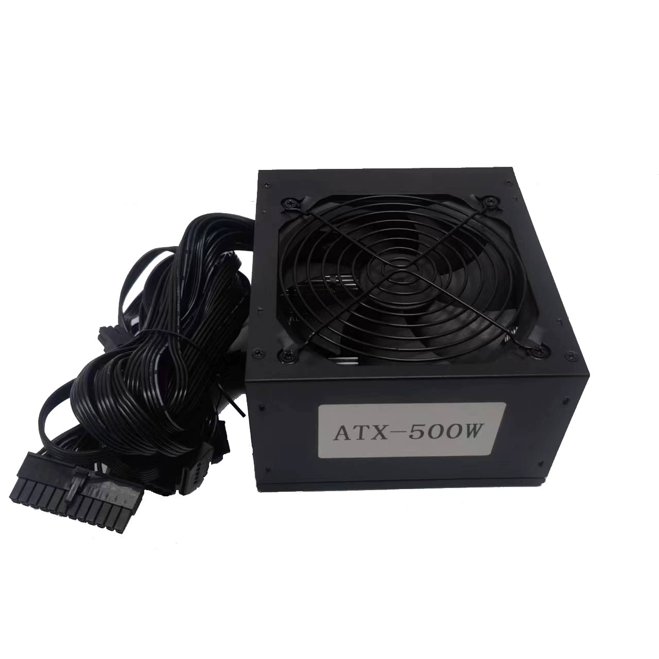 ATX блок питания компьютера 500W с вентилятором 12см, поддержка COMPUTER PC POWER