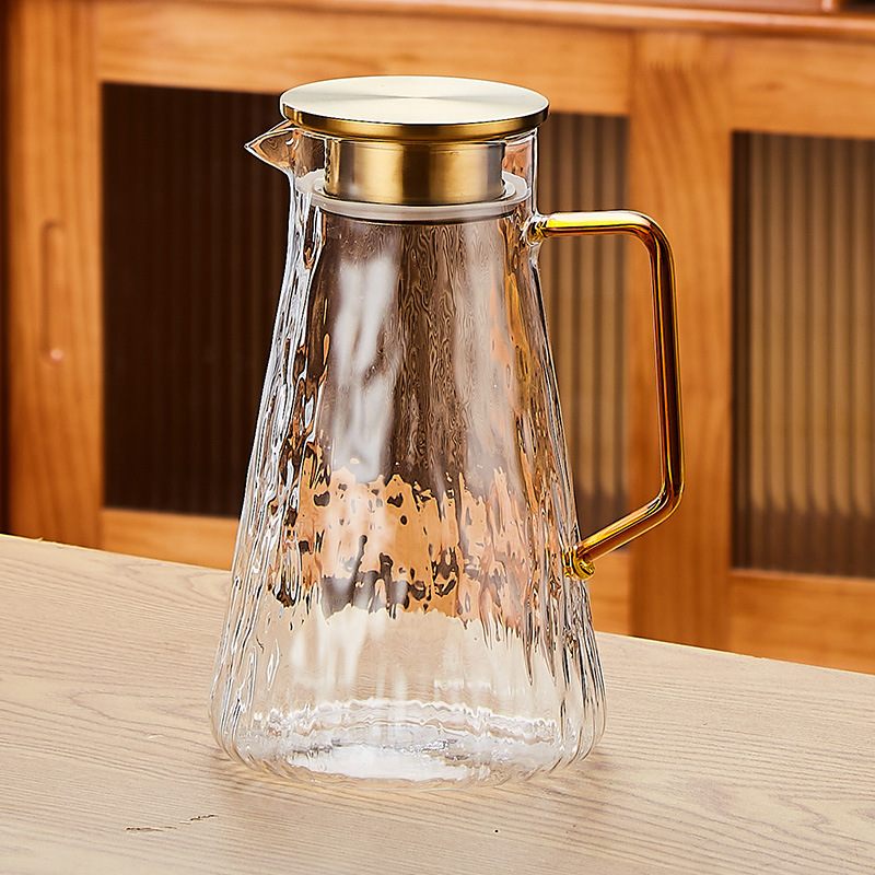 Glacier pot (golden cover) 1800ml