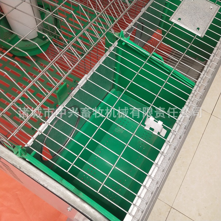 商品兔笼厂家 镀锌母兔子母兔笼 品字型兔笼