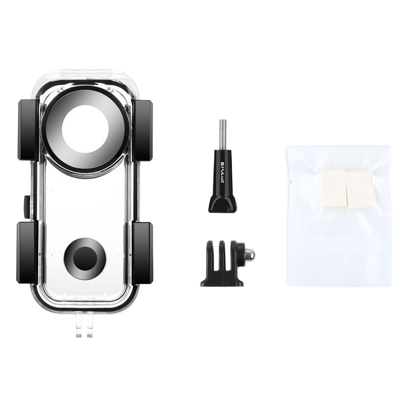 PULUZ Fat Cow aplicable Shadow Stone Insta360 ONE X2 cámara panorámica sellada buceo Shell 30 m Shell impermeable