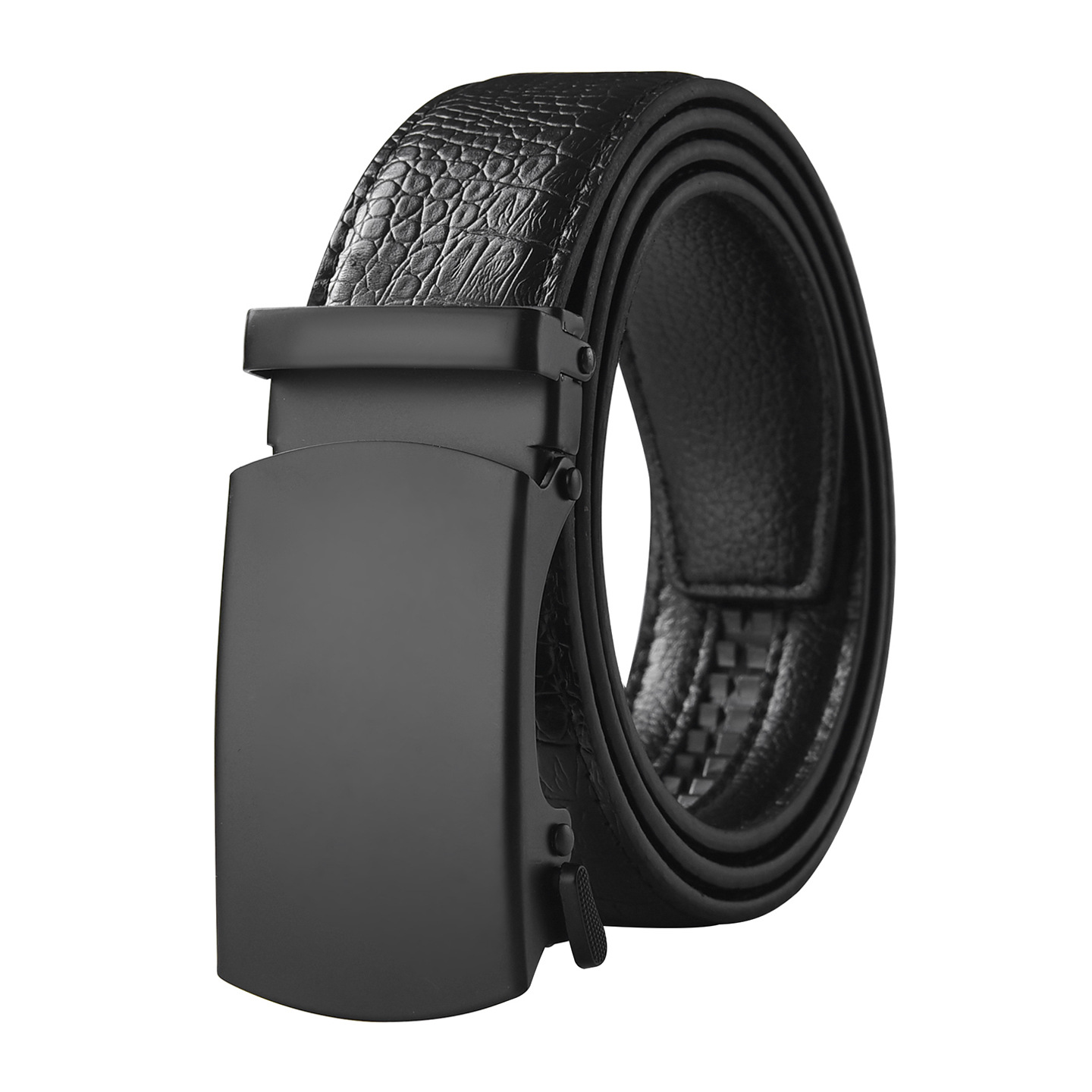 Botón negro cuadrado Carriageway Black Belt