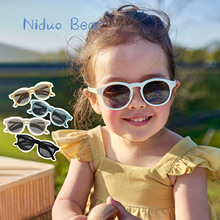 尼多熊2024春夏儿童太阳眼镜防紫外线婴儿太阳镜儿童墨镜宝宝眼镜