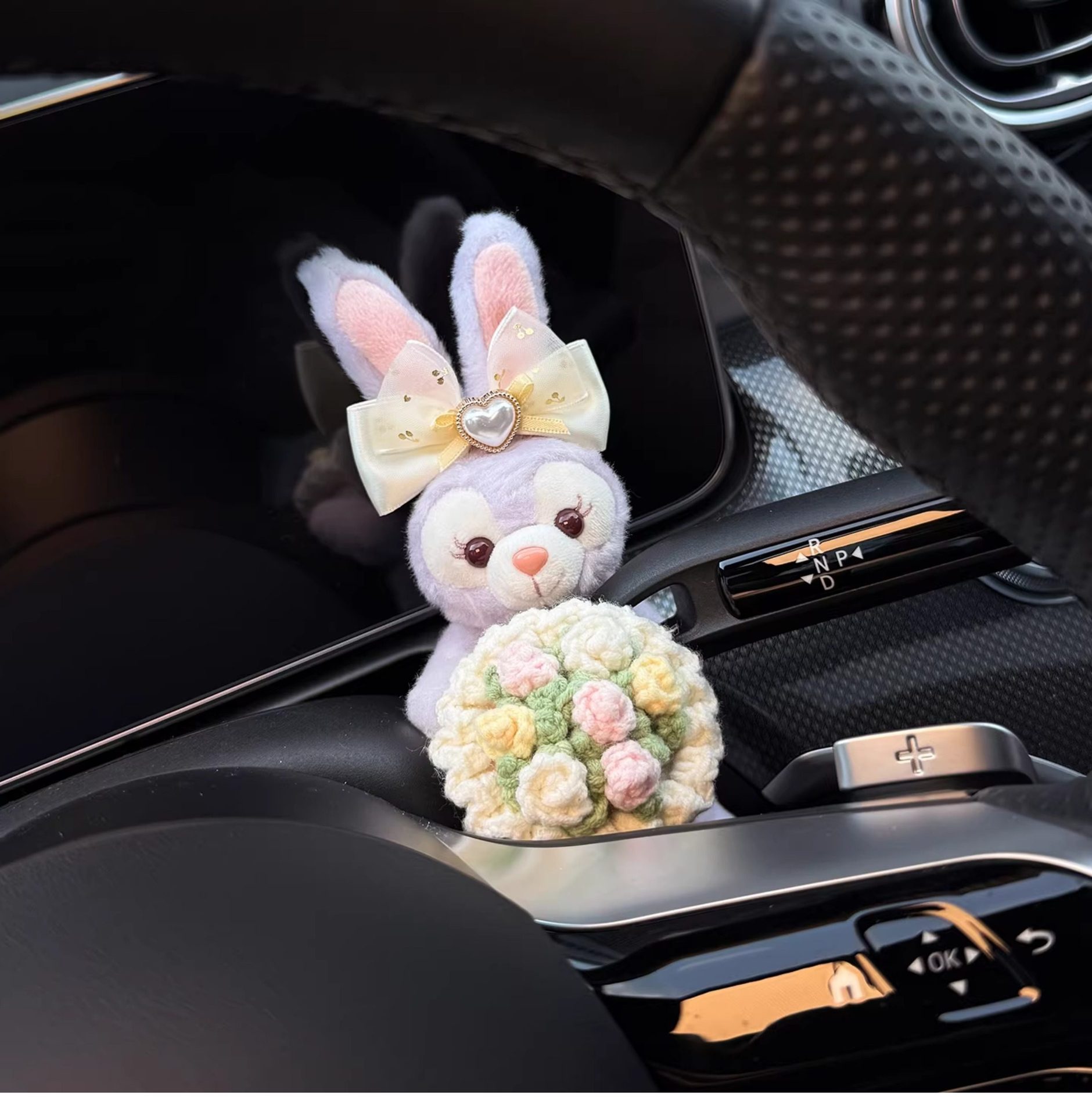 Linabell Car Dashboard Doll Interior Wiper Turn Signal Decoration Figurine 2026 New Model for Women