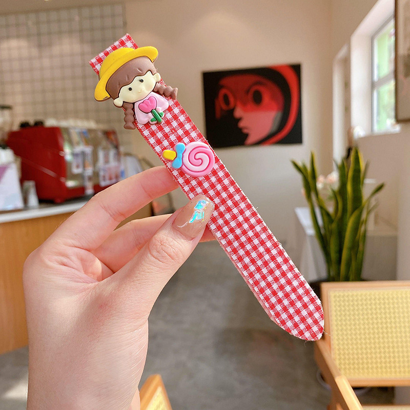 Pelo roto para niños Velcro diadema niña estrella Delu flequillo pegatinas pelo roto artefacto bebé diadema accesorios para el cabello