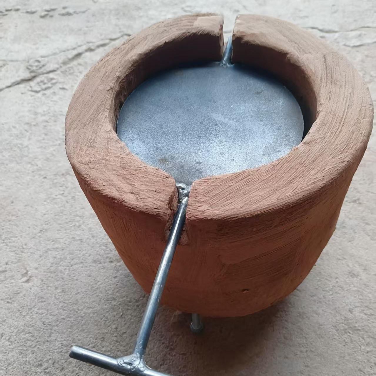 柴火泥炉家用烧饼炉子钢板小型烧饼炉翻版小烧饼炉钢板瑞之畅