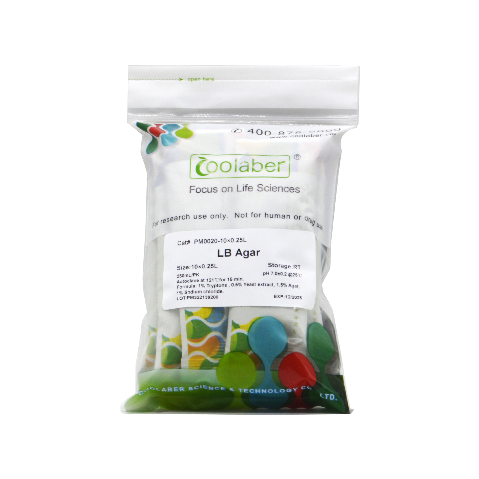 LB Agar / LB琼脂（干粉）