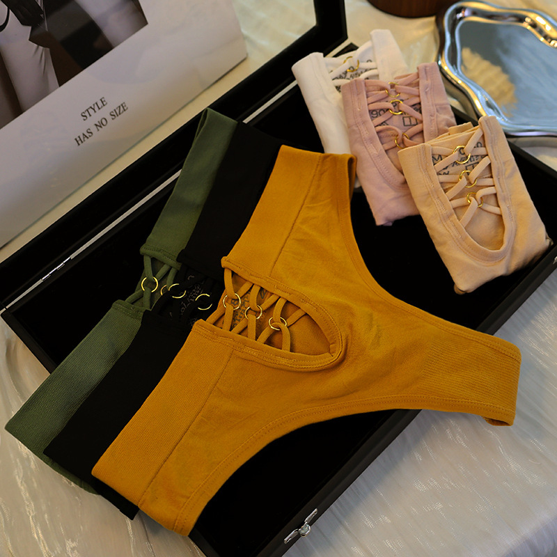 2025 Live Explosive Panties Women's E-commerce Explosions AliExpress Seamless T-shaped Panties Women's Sexy T-shaped Panties