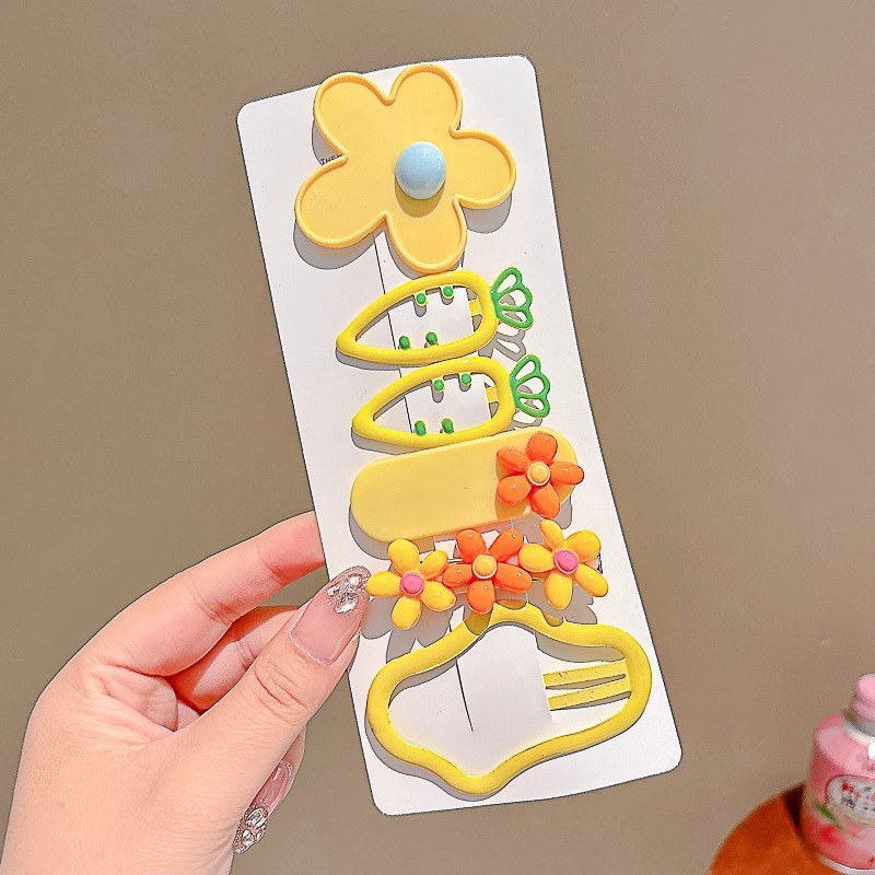 3 juego de 6 piezas de combinación de flores amarillas y nubes