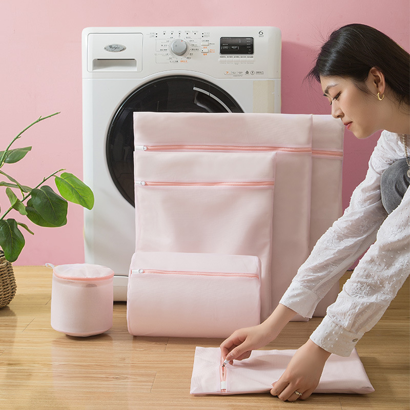 Candy color laundry bag, washing machine special mesh bag, anti-deformation underwear, bra care bag, woolen clothes mesh bag