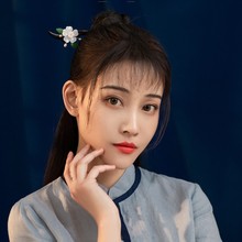 古风木簪子汉服盘发diy材料包头饰手工自制套装流苏发饰步摇