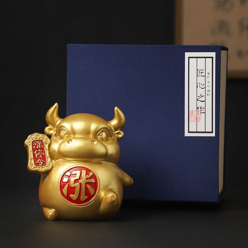 涨停令华尔街牛招财礼品公司开业金融股市工艺品伴手节日礼物礼品