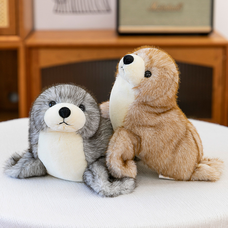 New Super Cute Stress-Relief Hot-Selling Realistic Seal and Sea Lion Plush Toys, Perfect Gifts for Children and Girls New Super Cute Stress-Relief Hot-Selling Realistic Seal and Sea Lion Plush Toys, Perfect Gifts for Children and Girls