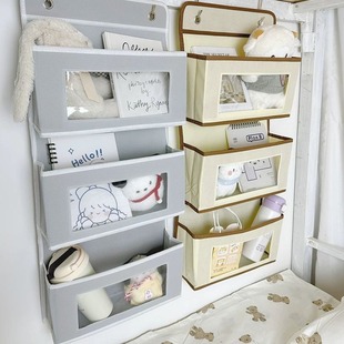 College Students' Dormitory Bed Bag Bedside Multifunctional Storage Rack Door Storage Wardrobe Finishing Artifact Wholesale