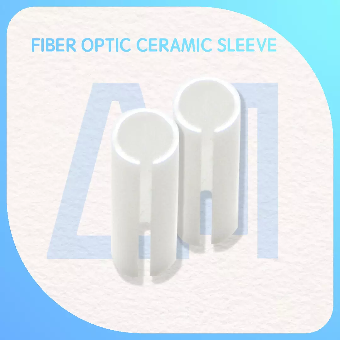 SC适配器光纤套管 法兰套管光纤陶瓷套管 SC光纤适配器对接管 氧