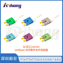 SC˫��3.0mm  Uniboot ����ɢ������������ UPC/APC ��ģ��ģ��ѡ