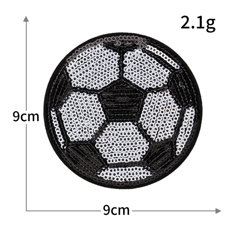 スパンコール刺繍サッカープラネットサングラスピーチハートノート漫画コンピュータ刺繍粘着刺繍布ステッカー在庫卸売|undefined