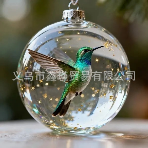Nuevos productos transfronterizos Nature 's Birds regalos decorativos 2D acrílico colgante decorativo