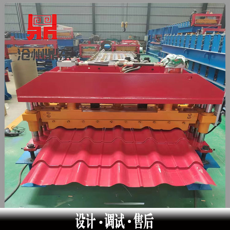 全自动CZ成型机一体设备折弯简易分条机生产线压瓦机铝型材