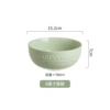 6-inch rice bowl-milk green